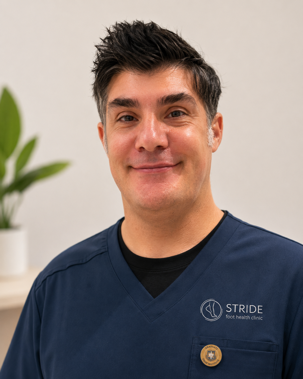 Stride Foot Health Clinic practitioner providing foot care
